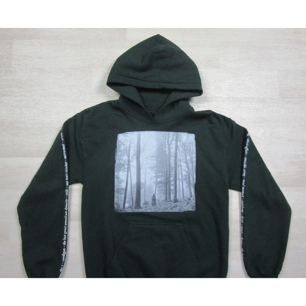 Taylor Swift Folklore In the Trees Hoodie (S) Album‎ Merch Swiftie Concert Tour - Picture 3 of 14